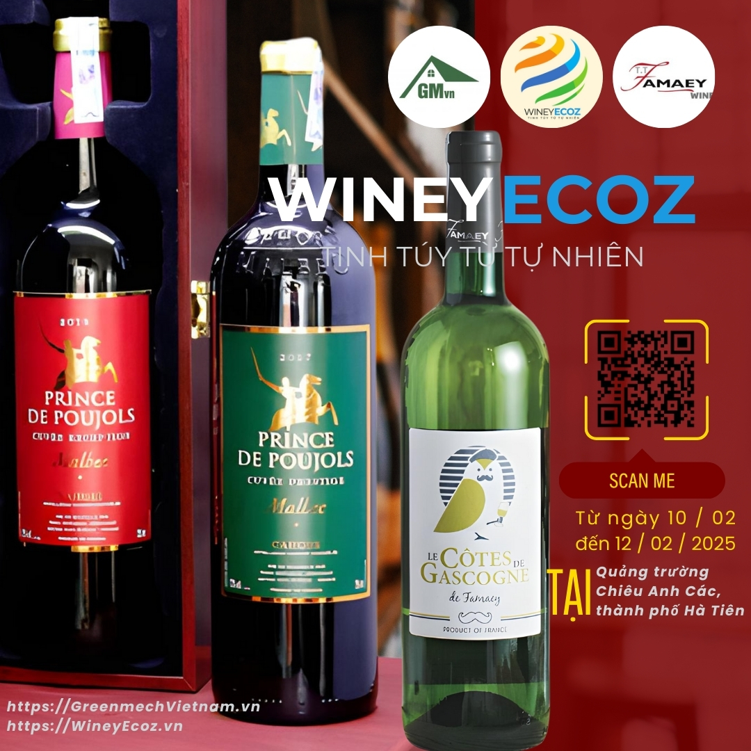 Winey Ecoz - Tham Gia Lễ Hội Tao Đàn Chiêu Anh Các Hà Tiên